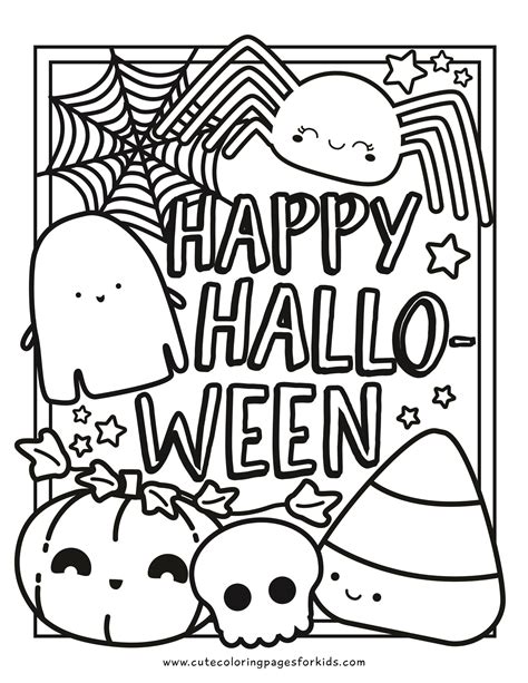 Free Halloween Coloring Pages Archives