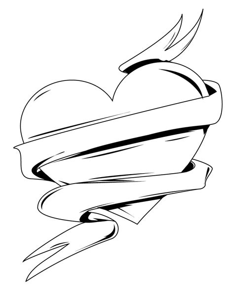 5 Free Heart Coloring Pages to Print