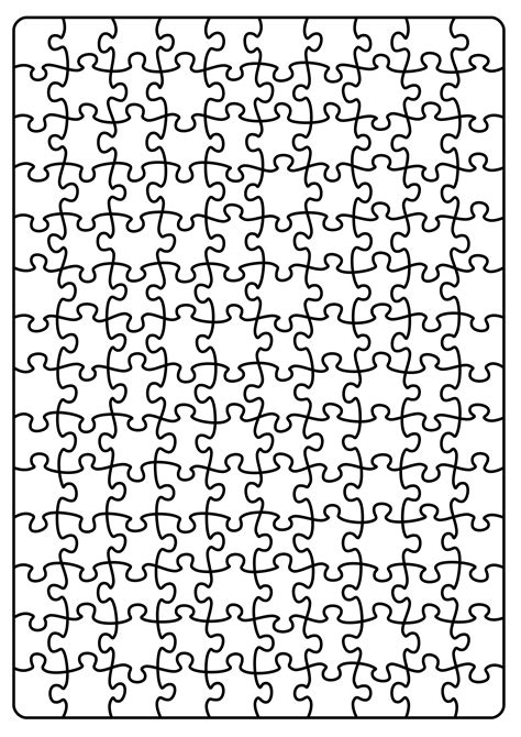 Free Jigsaw Puzzle Templates To Print Hotlasopa