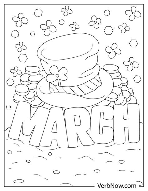 Free March Coloring Pages For Download Printable Pdf