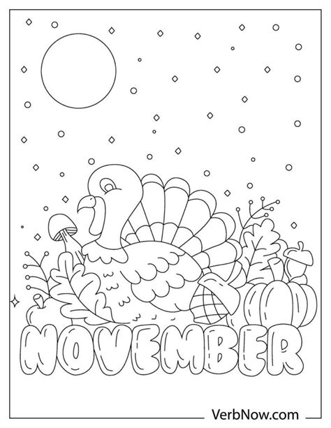 Free November Coloring Pages For Download Printable Pdf Verbnow