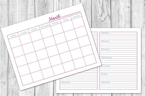 Free Perpetual Calendar Page Printable Lovelytocu