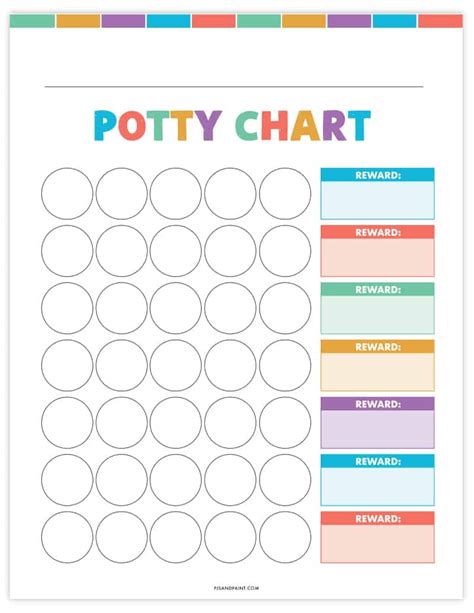 Free Potty Chart Baby Print Free Printable Potty Training Charts Free Printable