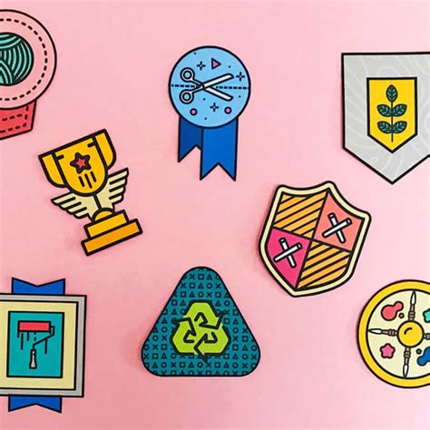 Free Printable Art Badges For Kids