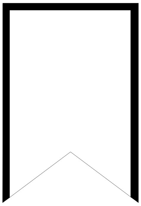 Free Printable Banner Templates Blank Banners Paper In Printable