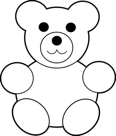 Free Printable Bear Template