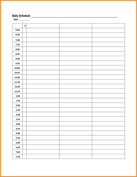 Free Printable Calendar Daily Planner Calendar Printables Free Templates