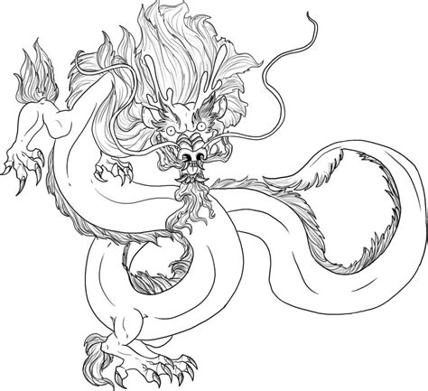 Free Printable Chinese Dragon Coloring Pages For Kids