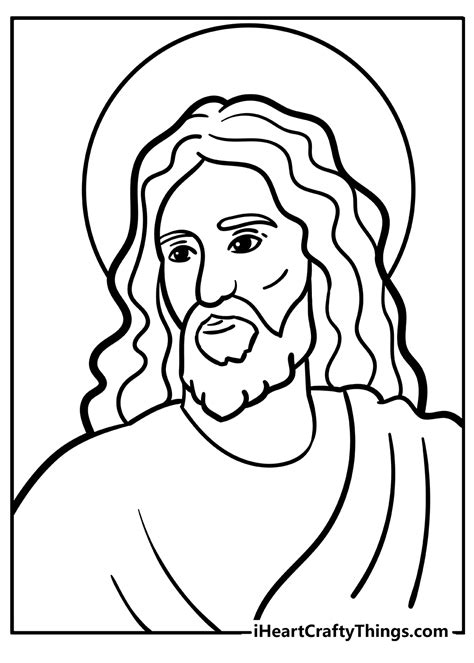 Free Printable Coloring Pages Of Jesus