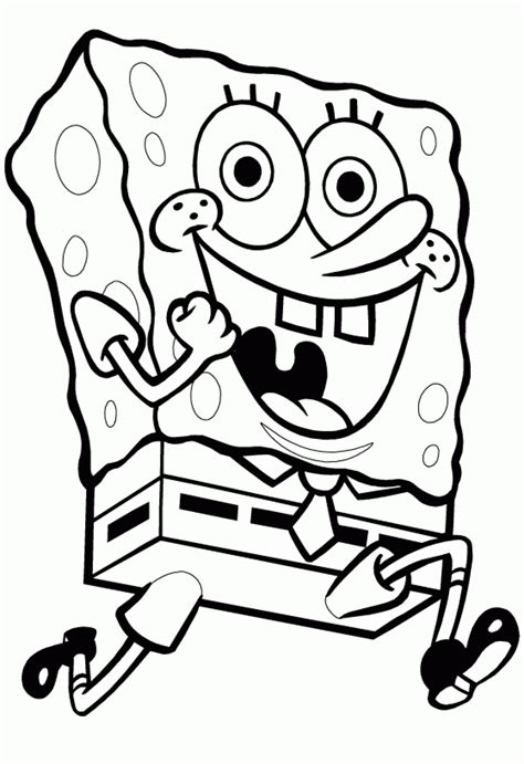 Free Printable Coloring Pages Spongebob