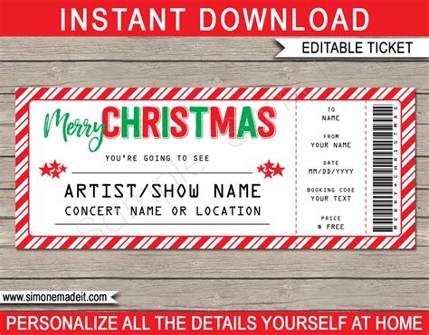 Free Printable Concert Tickets Free Printables Online