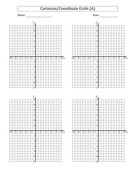 Free Printable Coordinate Grid Paper Get What You Need For Free