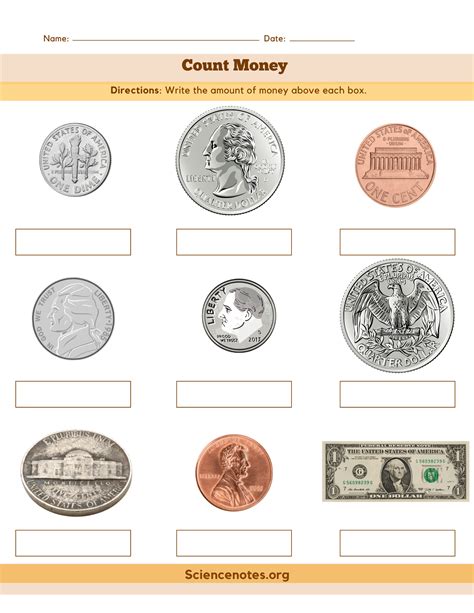 Free Printable Counting Money Worksheets Pdf Learn Money Skills