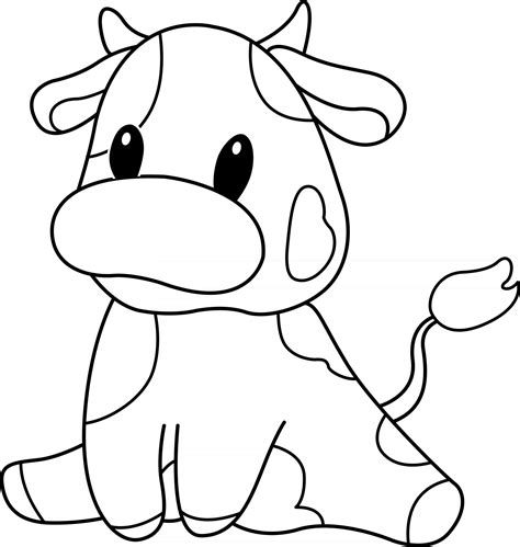 Free Printable Cow Coloring Pages For Kids Cool2bkids