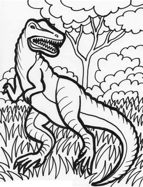 Free Printable Dinosaur Coloring Pages For Kids