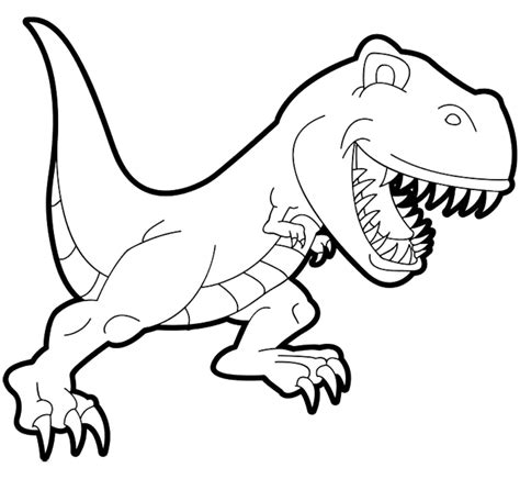 Free Printable Dinosaur Coloring Pages Worksheetspack