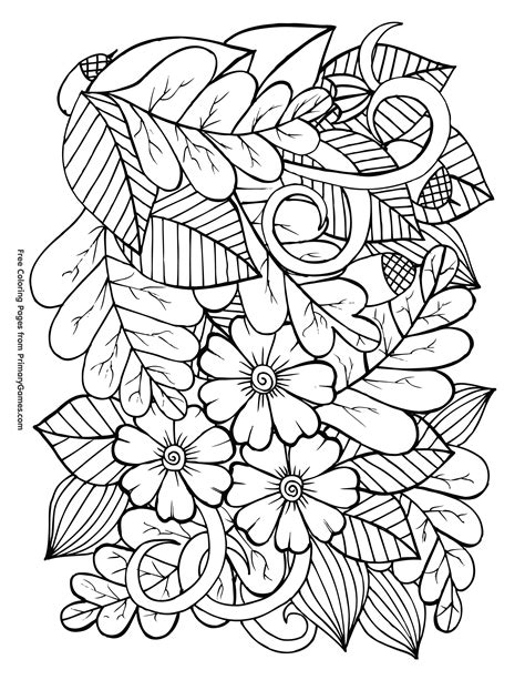 Free Printable Fall Coloring Pages Kidsworksheetfun