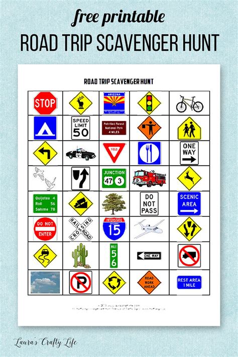 Free Printable Games For Car Rides