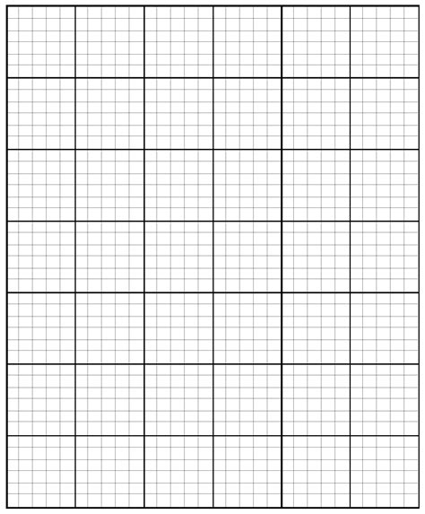 Free Printable Graph Paper Grid Paper Template Pdf Online