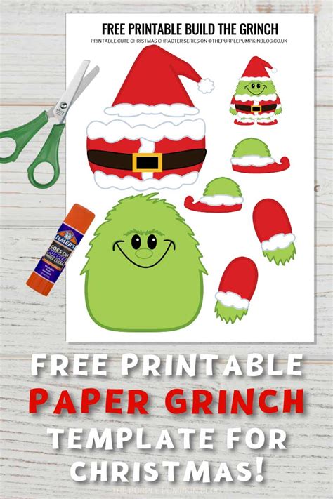 Free Printable Grinch Templates for Kids