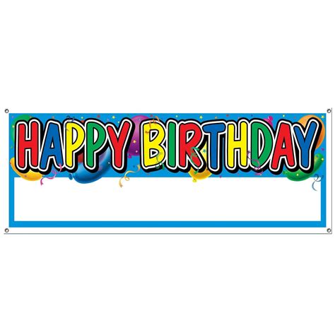 7 Free Happy Birthday Sign Printables