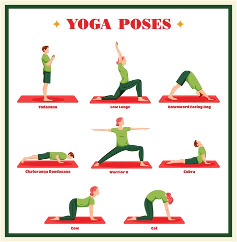 Free Printable Hatha Yoga Poses Chart