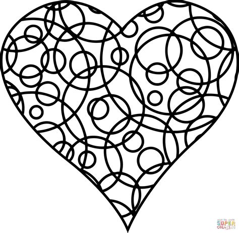 Free Printable Heart Coloring Pages For Kids Adults The Craft At Home Family