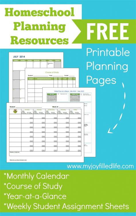 Free Printable Homeschool Planner Free Homeschool Deals