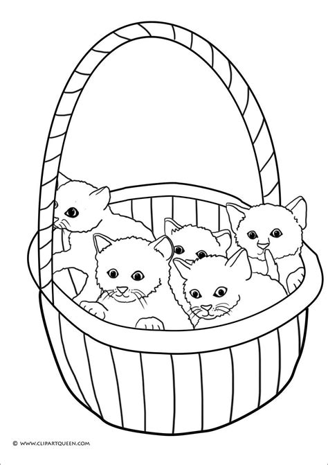 6 Free Printable Kitten Coloring Pages