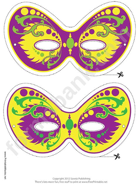 Free Printable Mardi Gras Masks For The Love Of Food