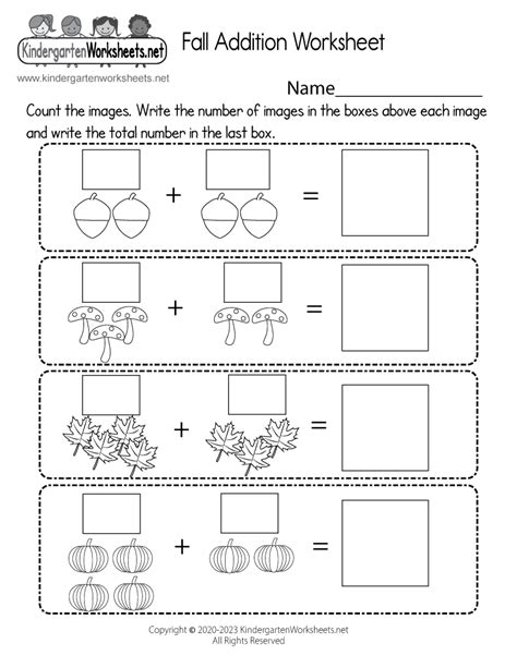 Free Printable Math Worksheets For Kindergarten Pdf Albert Smith S