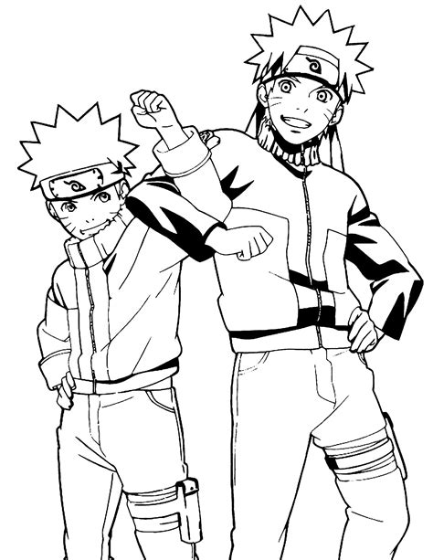 Free Printable Naruto Coloring Pages For Kids