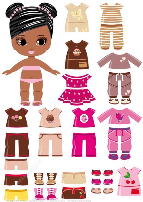 Free Printable Paper Doll Templates