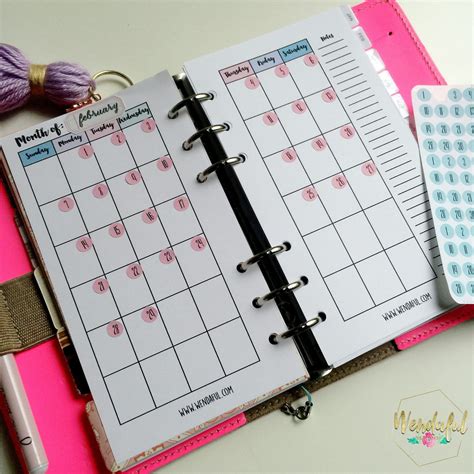 Free Printable Planner Inserts