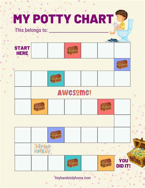 5 Free Potty Training Charts to Print Now