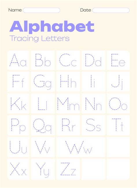 Free Printable Preschool Worksheets Tracing Letters