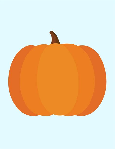 5 Free Printable Pumpkin Templates