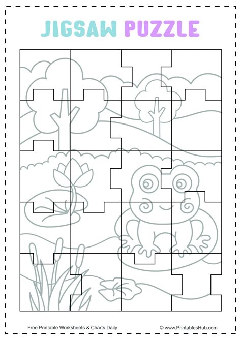 Free Printable Puzzles for Kids and Adults to Enjoy