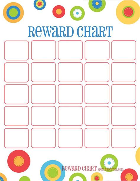 Free Printable Reward Chart 25 Free Kids Sticker Chart Printables