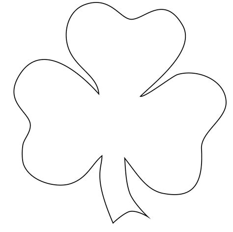 Free Printable Shamrock Images for St. Patrick's Day