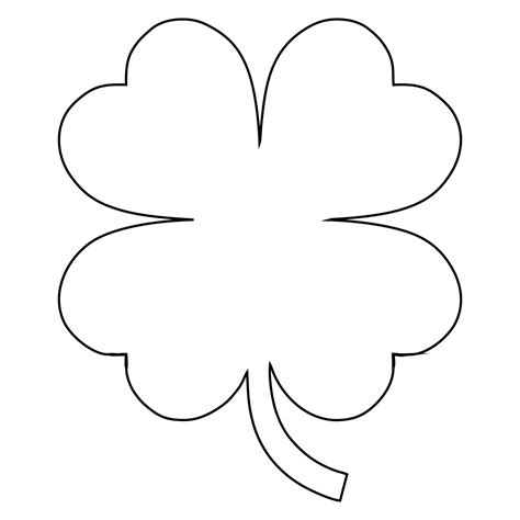 5 Free Printable Shamrock Templates to Try