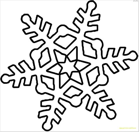 Free Printable Snowflake Coloring Pages For Kids