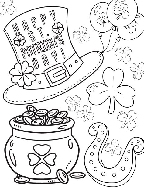 Free Printable St Patrick S Day Coloring Pages For Kids St Patricks