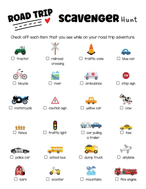 Free Printable Summer Road Trip Games For Kids About A Mom Road