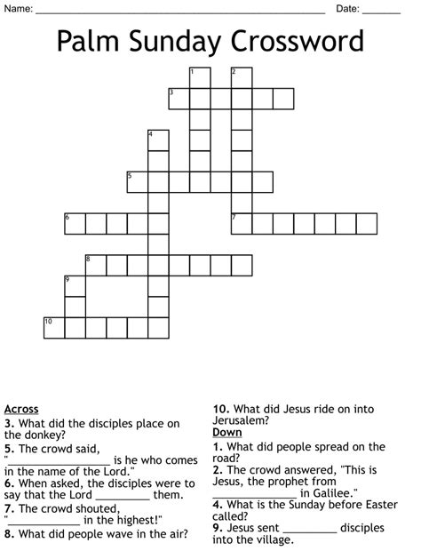 Free Printable Sunday Crossword Puzzles Free Printable