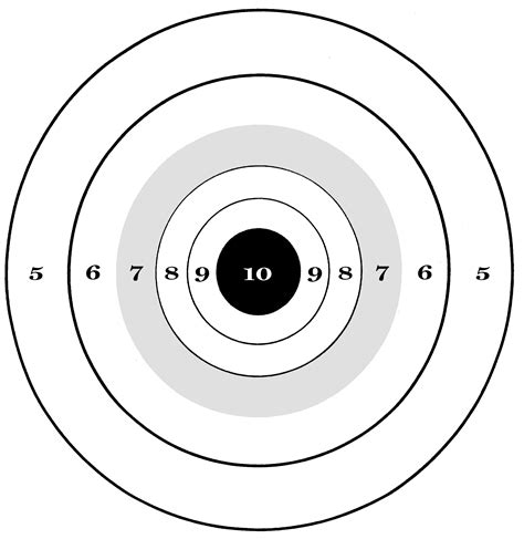 Free Printable Targets for Precision Practice