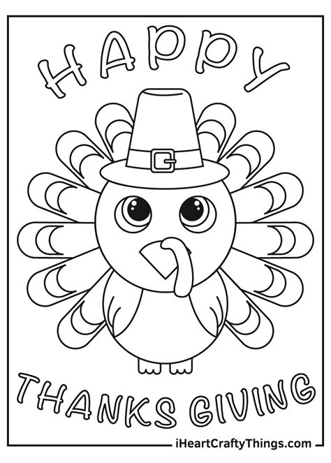 10 Free Thanksgiving Coloring Sheets for Kids