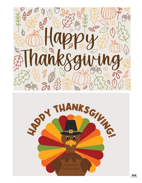 Free Printable Thanksgiving Day Greeting Card To Customize Online