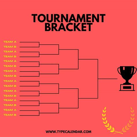 Printable Tournament Brackets for Free