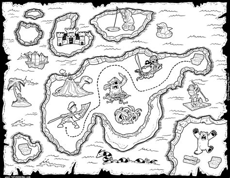 Free Printable Treasure Map Pdf